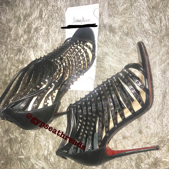 CHRISTIAN LOUBOUTIN ⚡️ MILLACLOU ⚡️ SPIKED SANDAL🎀 - Picture 3 of 7